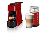 Essenza Plus Cherry Red & Aeroccino Red Bundle