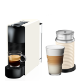 Essenza Mini Pure White & Aeroccino3 White Bundle