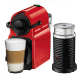 Inissia Ruby Red & Aeroccino Bundle