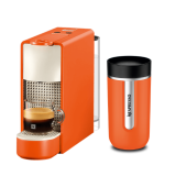 Essenza Mini Pantone + Nomad Travel Mug Orange Bundle
