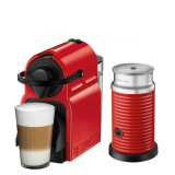 Inissia Ruby Red & Aeroccino3 Red Bundle