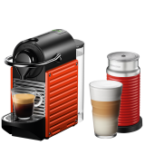 Pixie Electric Red & Aeroccino3 Red Bundle