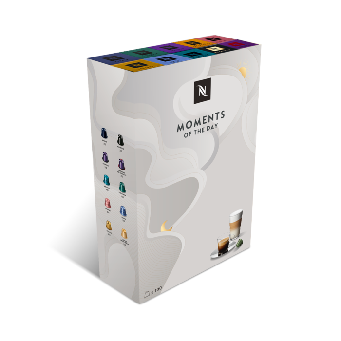 モモ Nespresso100個 Moments of the Day Assortment |Nespresso Indonesia