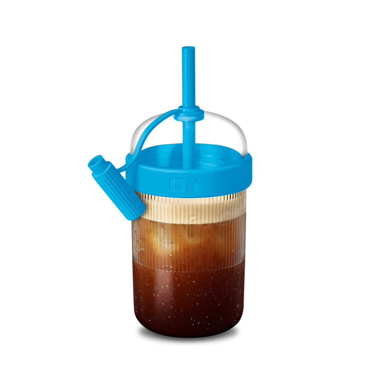 Travel Tumbler Blue Bottle