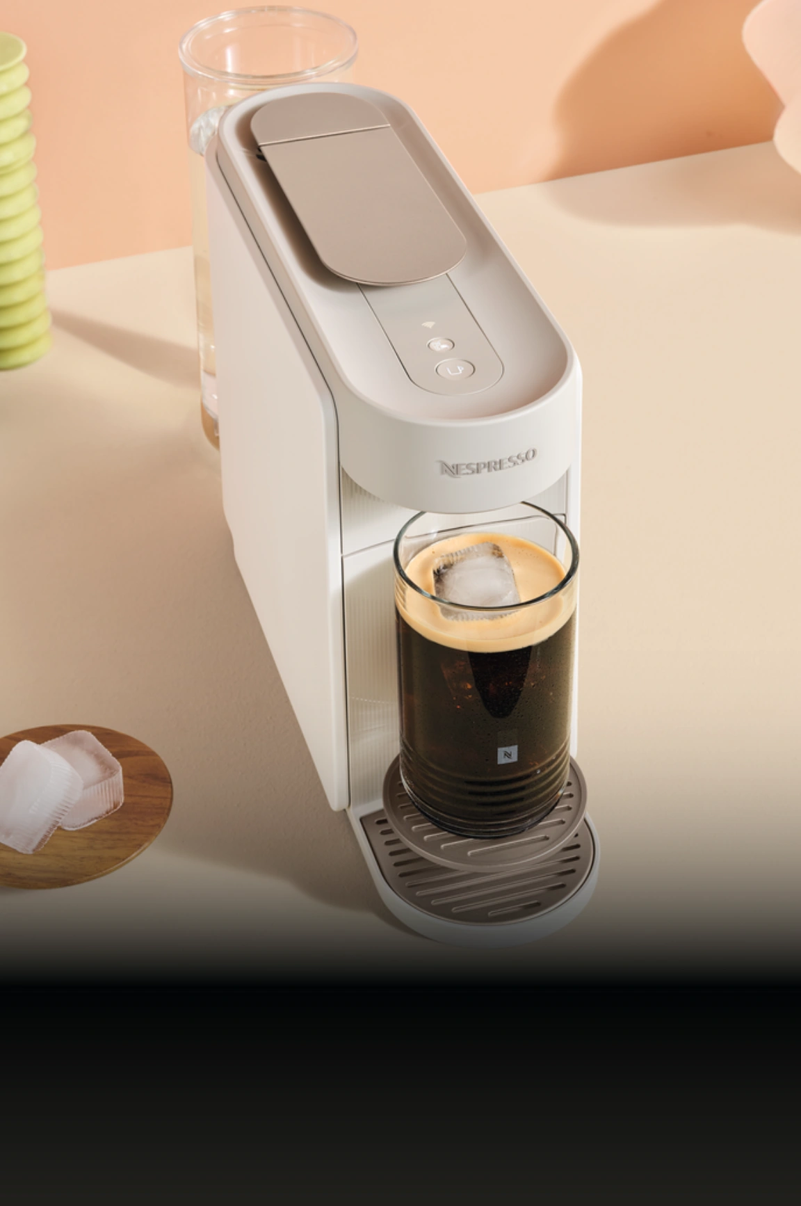 Coffee creations mode button