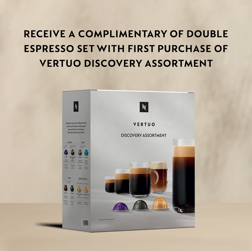 Vertuo Coffee Capsules | Nespresso Indonesia