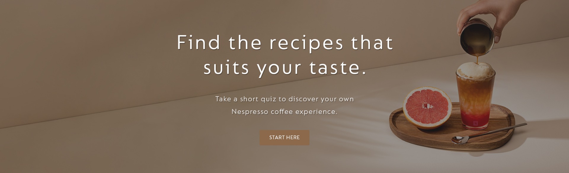 Nespresso Recipe Quiz