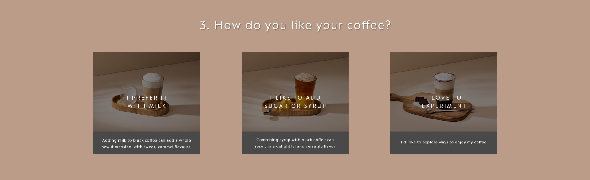 Nespresso Recipe Quiz
